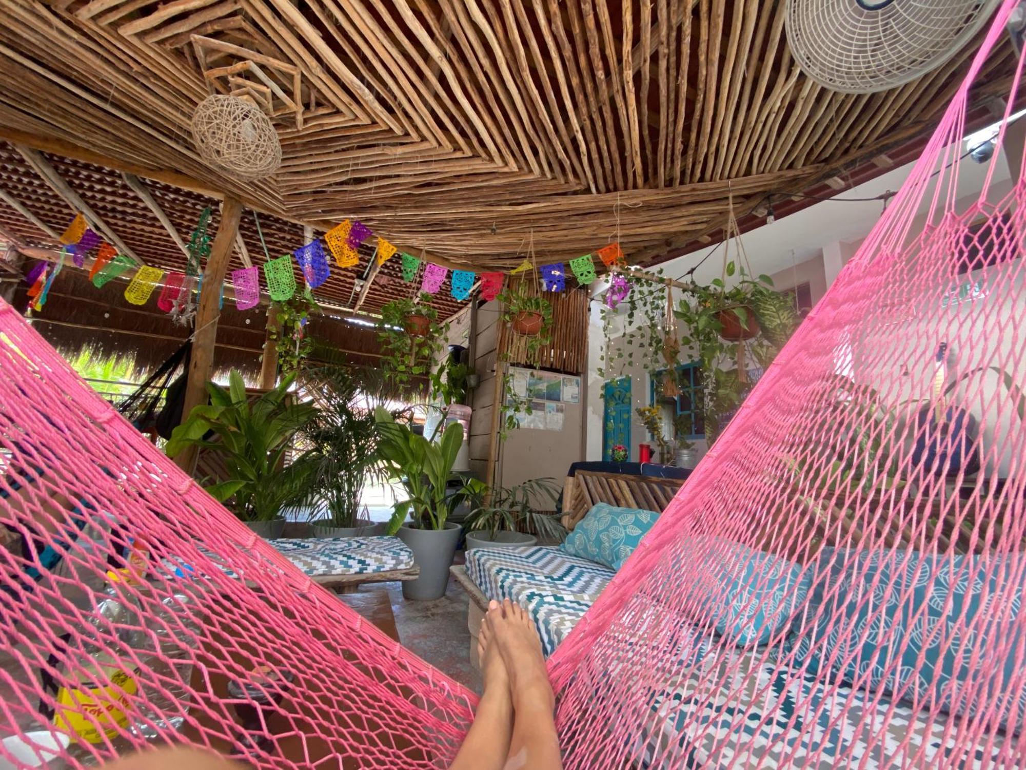 Barco Verde Hostel Isla Holbox Екстер'єр фото